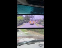 Firetruck lights glitches at front dashboard camera