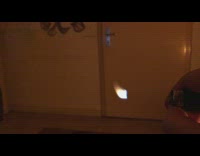 Flame float away from lighter sideways gas