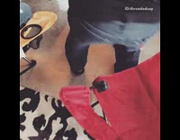 Guy with Can Has Pink Chair Pulled Out From Behind Him