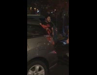 Two guys argue after car crash pt. 8