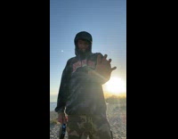 Boyfriend Rubs Girlfriends Head