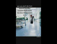 Guy doesnt die from internal bleeding 