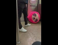 Guy kicks sloth ball 