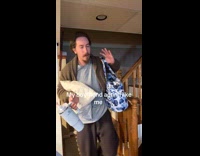 Man acting like his girlfriend 