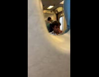 Collab Subway Creatures - Guy ride train pick nose eat boogers