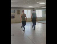 Two guys irish dance to godzilla eminem 