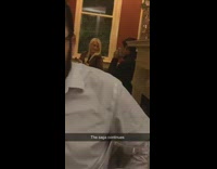 Collab IITW - Couple at dinner mimosa polaroid pic pt 2