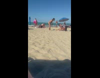 Collab IITW - Woman in bikini lie down sideways at the beach