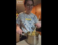 Collab BitchIG2 - Girl making mac and cheese dont say it 