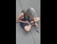 Woman does surgery on pigeon 