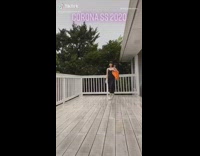 corona ss fashion show wood balcony 