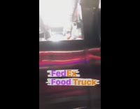 Fedex truck turned into food truck 