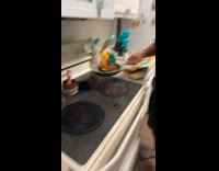[duplicate] Guy slaps toast bread back to pan