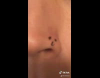 Nostril nose drawing face sings
