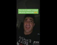 Guy tells story pretty lady teacher car