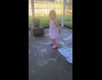 Kid talks to mom keeps touching shorts 