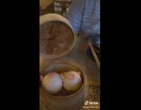 Guy offers girlfriend pig shaped buns