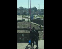 Lady Spins Ponytail in Circle for Video 