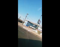 Girl bikini twerk dance white car wash