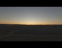 Timelapse at airport in Florida 