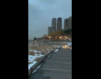 Guys stand on top of shade for benches 