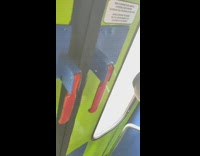 Runner runs into a pole 