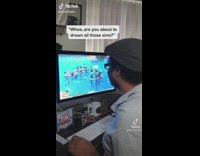 Guy wants to drown his Sim characters