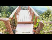 Kenigau ciity view from hilltop deck clouds