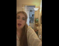 Lady Lip Syncs and Shows Kid on Corner