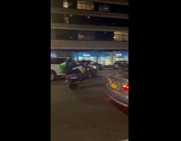 Ubereats delivery driver doing extra on the street for that tip