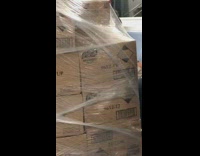 Delivery worker purell sanitizer subway cardboard boxes