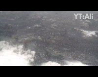 Cruise ship boat black ocean water waves 