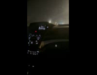 Man drive car with no side door