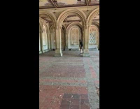 Guy plays tennis alone kilt skirt 