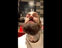 Guy makes faces at little girl and makes her cry 