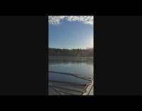 Frozen lake makes laser sounds from underneath 