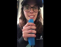 Lady lip syncs dirty joke sixty nine 