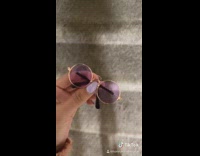 Cat purple sunglasses 