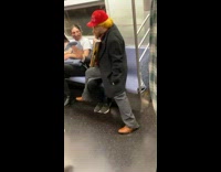 Guy tells story on train 