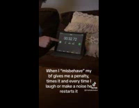 Woman gets penalty for misbehaving