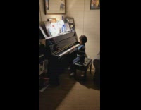 Kid Prodigy Plays Piano Steady and Gracefully