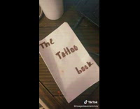 Mom shows her daughters tattoo business 