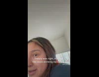 Dog drinks coffee cup when owner is gone 