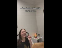 Girl black shirt when hes a 5 but his dads a 10 guy answers