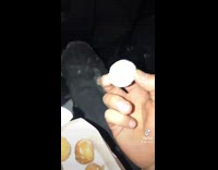 Collab BitchIG2 - Guy throws donut out of car friend catches and eats it 