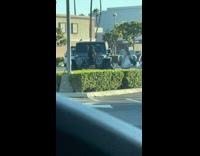 Two women selfies at the parking lot while filmer mocks 