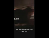 Girl asks drive thru worker to rate her 