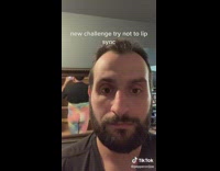 Guy mirror reflection colorful tights