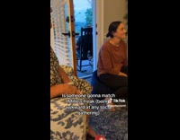 Dog being socially awkward at family gatherings