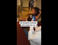 Daughter Birthday Wish Made Dad Teary Eyed